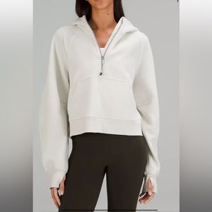 Lululemon half zip hoodie in Bone Size XS/S
